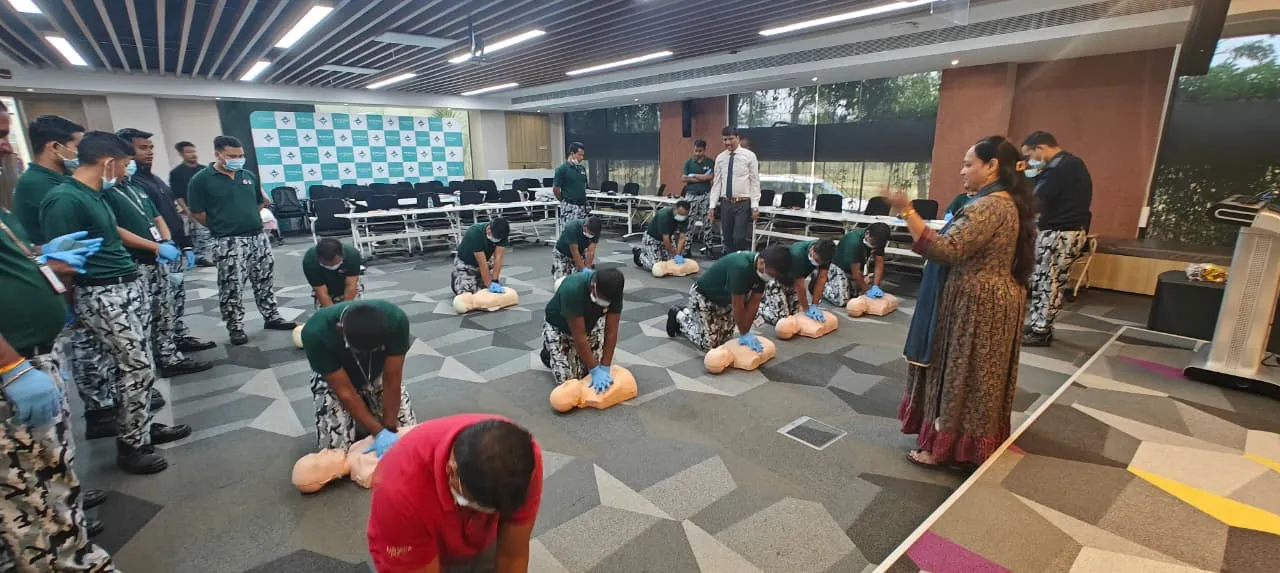 STARS instructor guiding a hands-on training session