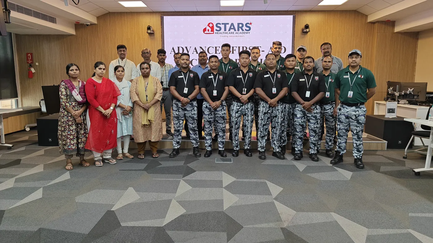 Workshop participants with the STARS Training Academy team